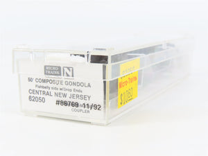 N Scale Micro-Trains 62050 CNJ Central New Jersey 50' Composite Gondola RTR
