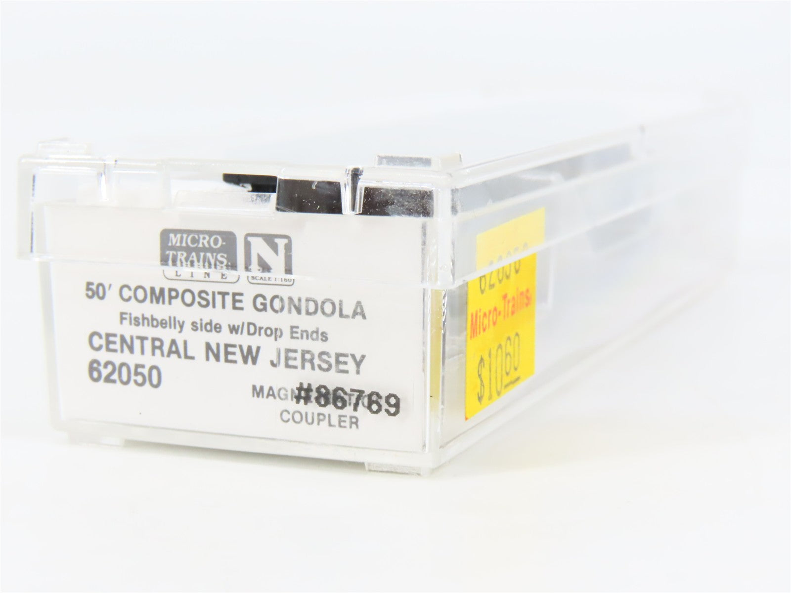 N Scale Micro-Trains 62050 CNJ Jersey Central 50' Composite Gondola 86769 RTR