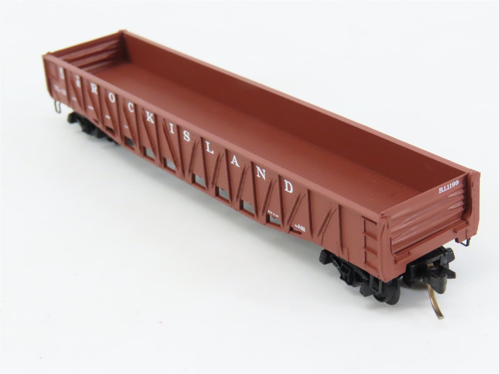 N Scale Micro-Trains 62040 RI Rock Island 50' Gondola 1199 RTR