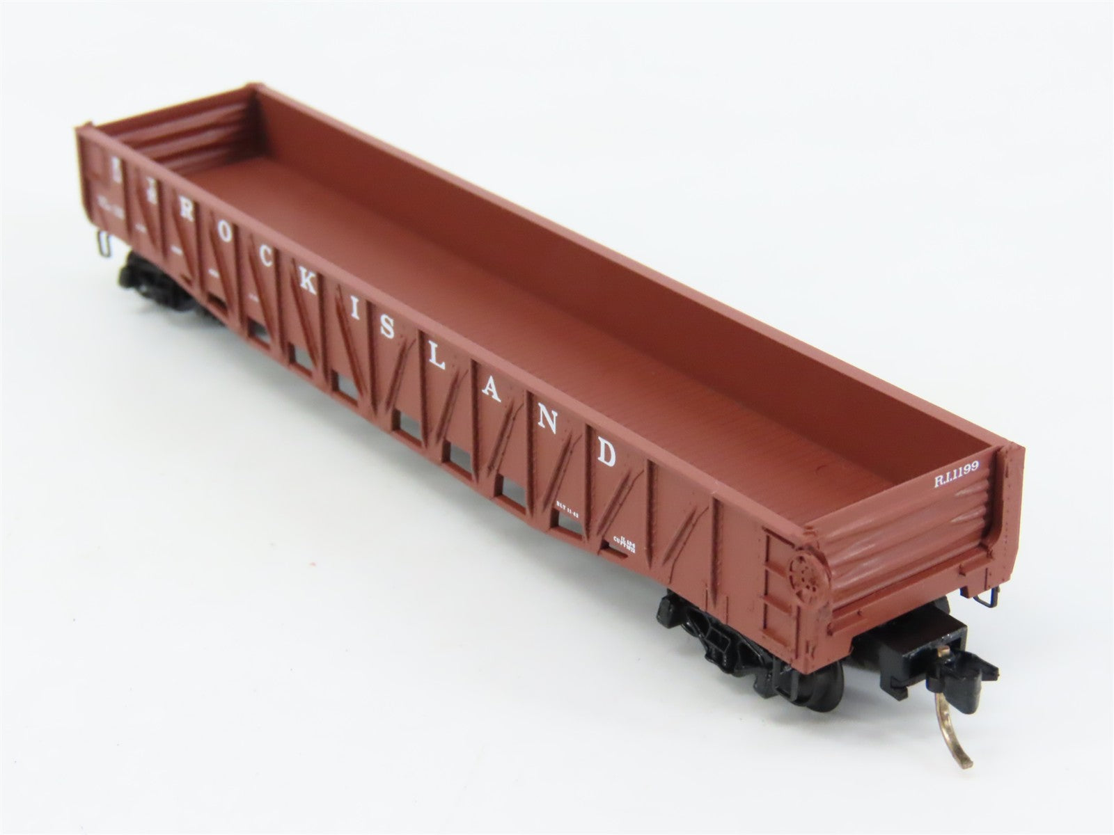 N Scale Micro-Trains 62040 RI Rock Island 50' Gondola 1199 RTR
