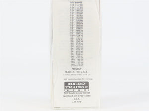 N Scale Micro-Trains 62040 RI Rock Island 50' Gondola 1199 RTR