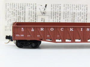 N Scale Micro-Trains 62040 RI Rock Island 50' 50' Composite Gondola 1199 RTR