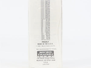 N Scale Micro-Trains 62040 RI Rock Island 50' 50' Composite Gondola 1199 RTR