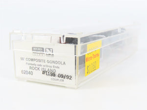 N Scale Micro-Trains 62040 RI Rock Island 50' 50' Composite Gondola 1199 RTR