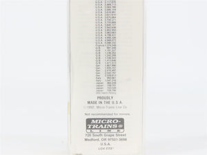 N Scale Micro-Trains 62040 RI Rock Island 50' Composite Gondola 1199 RTR