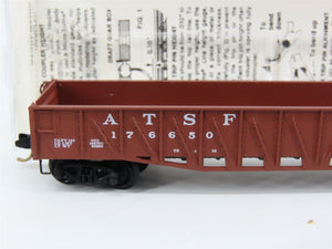 N Scale Micro-Trains 62030 ATSF Santa Fe 50' Composite Gondola 176650 RTR