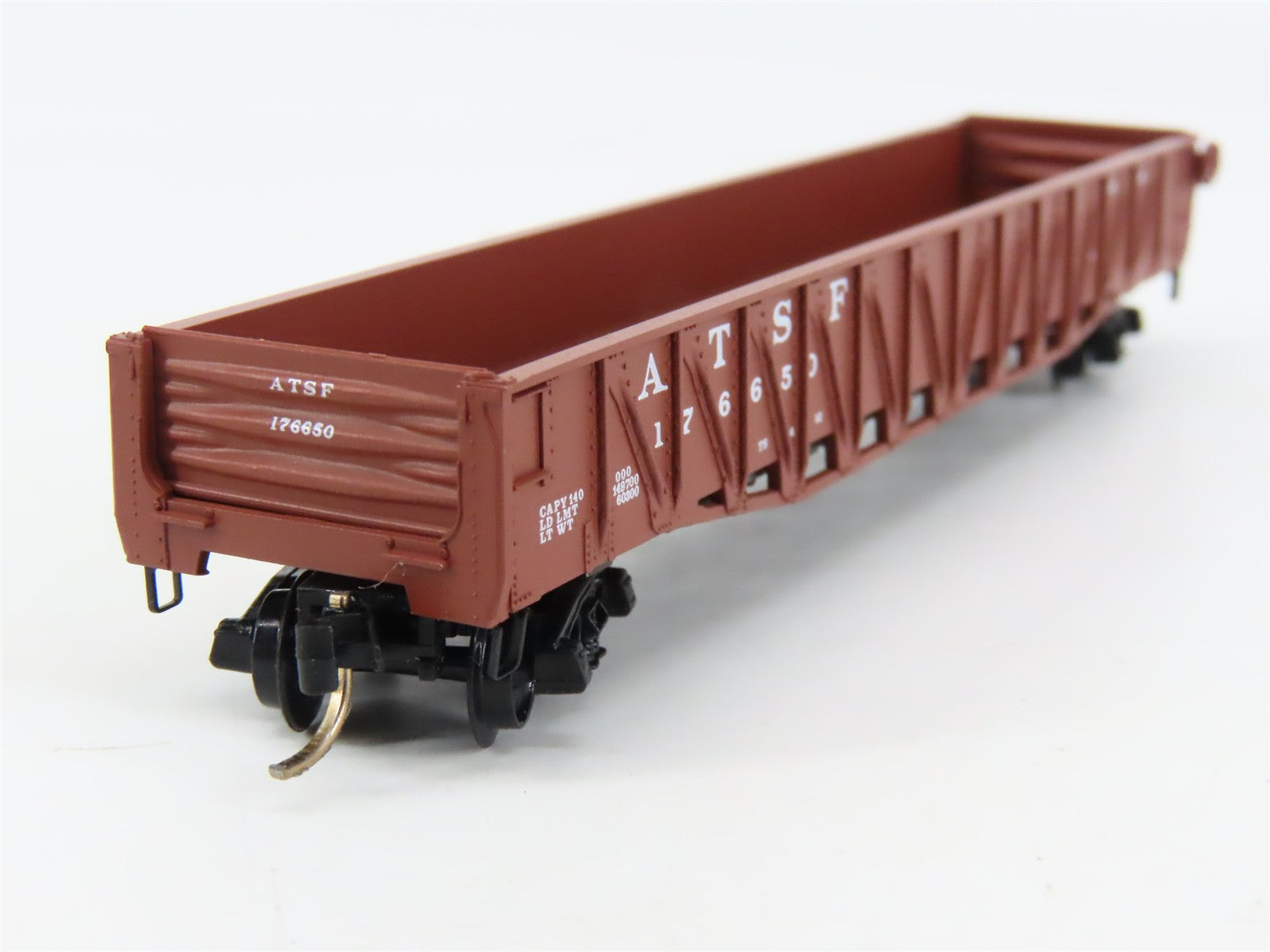 N Scale Micro-Trains 62030 ATSF Santa Fe 50' Composite Gondola 176650 RTR