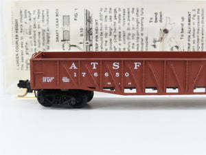 N Scale Micro-Trains 62030 ATSF Santa Fe 50' Composite Gondola 176650 RTR