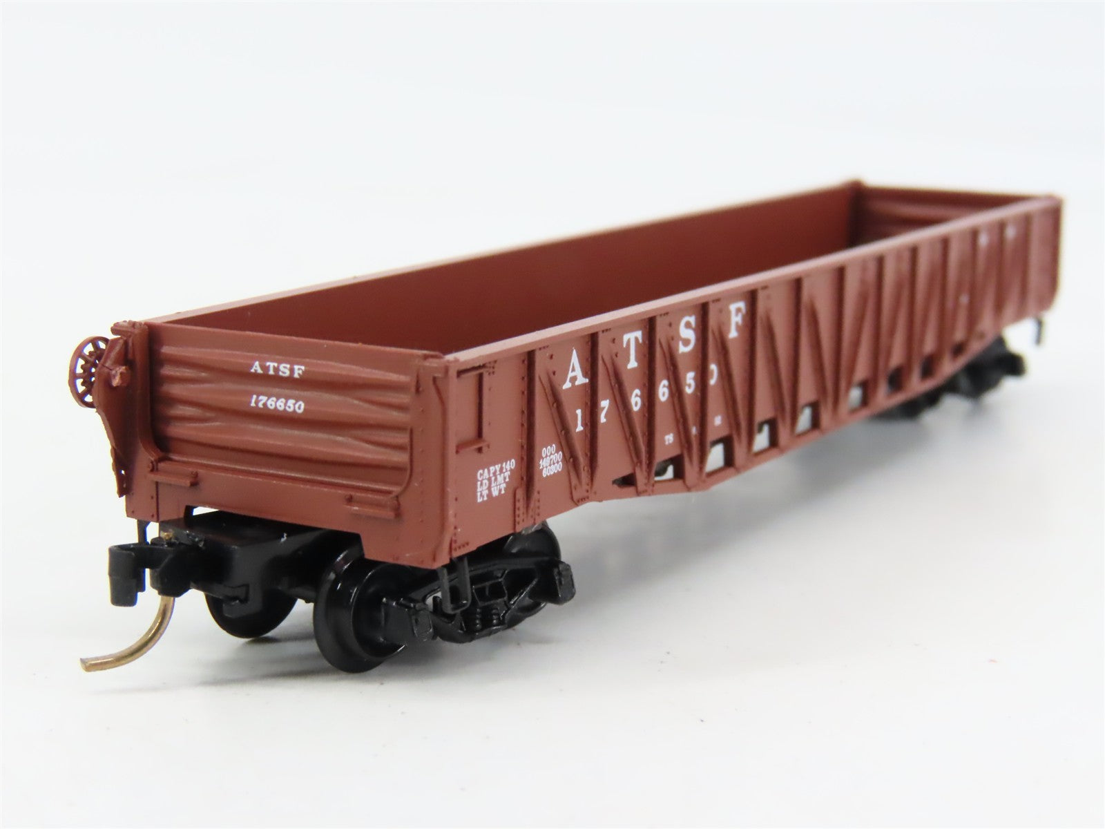 N Scale Micro-Trains 62030 ATSF Santa Fe 50' Composite Gondola 176650 RTR