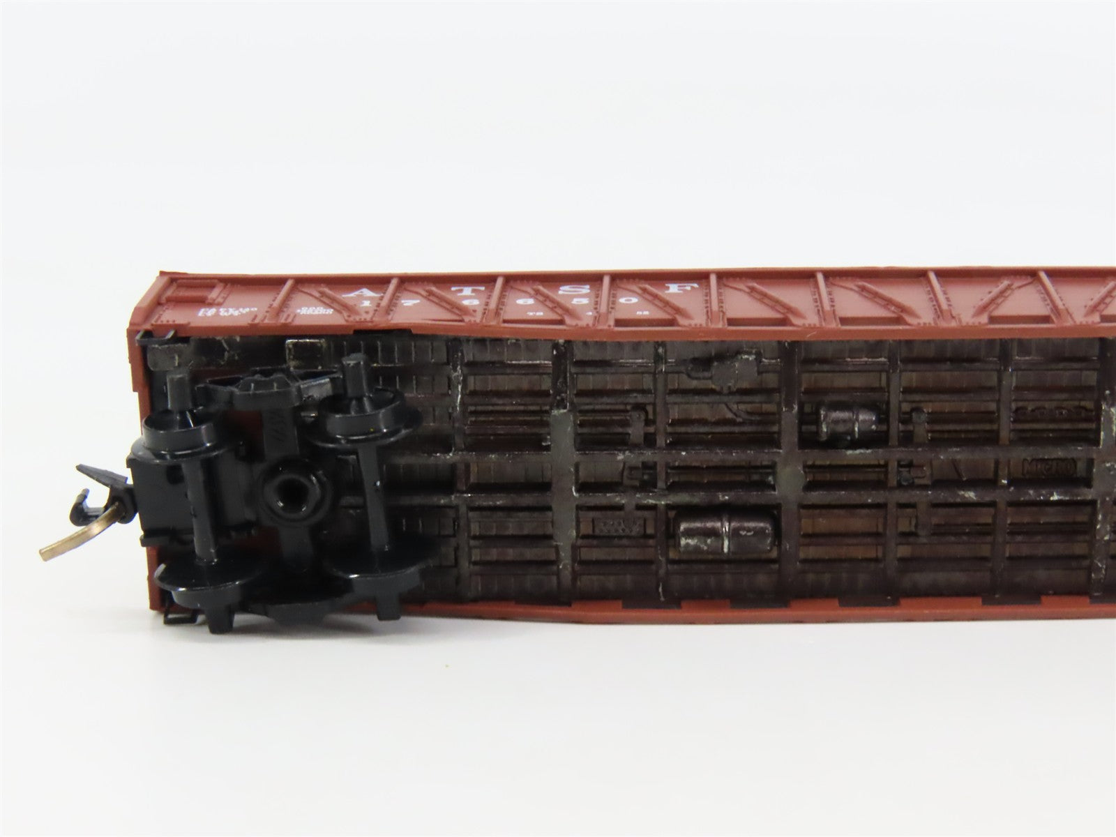 N Scale Micro-Trains 62030 ATSF Santa Fe 50' Composite Gondola 176650 RTR