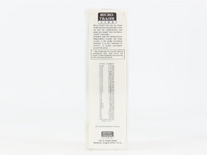 N Scale Micro-Trains 62030 ATSF Santa Fe 50' Composite Gondola 176650 RTR