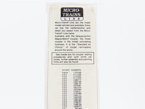 N Scale Micro-Trains 62030 ATSF Santa Fe 50' Composite Gondola 176650 RTR
