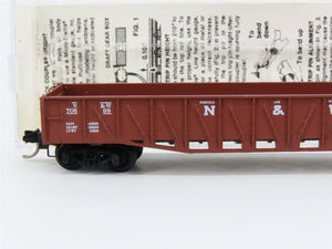 N Scale Micro-Trains 62020 NW Norfolk & Western 50' Composite Gondola 70699 RTR
