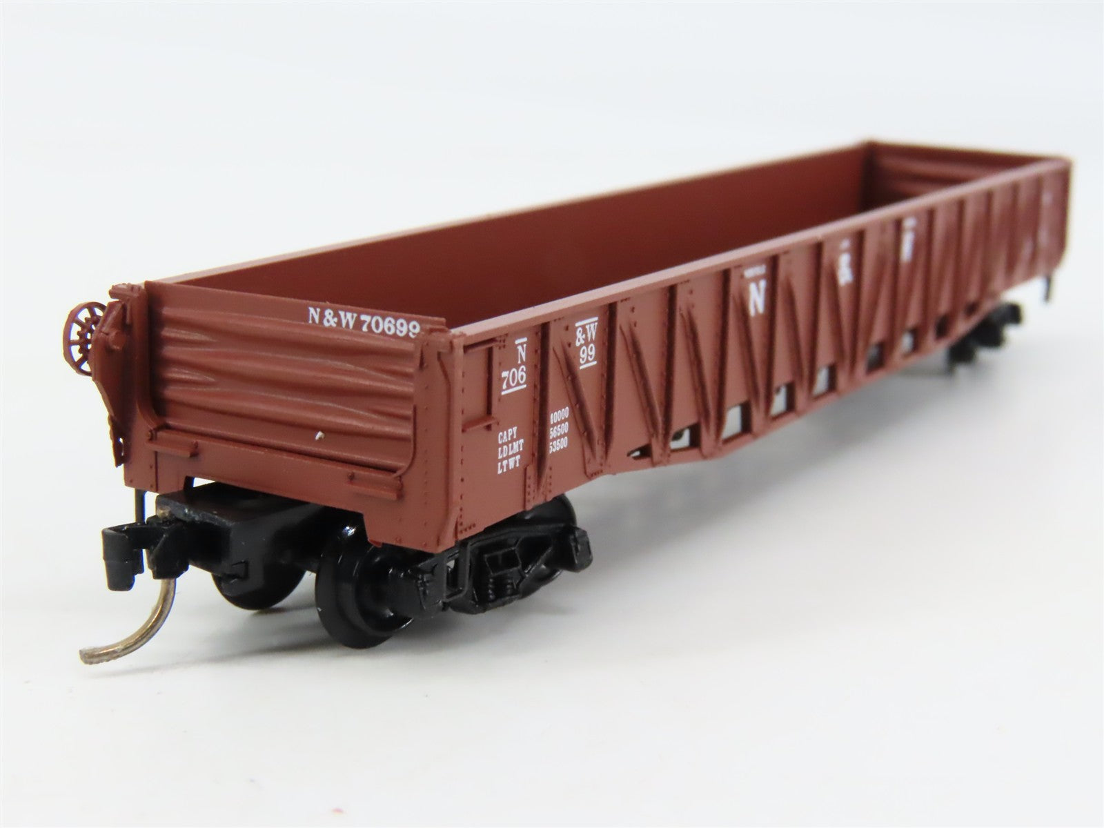N Scale Micro-Trains 62020 NW Norfolk & Western 50' Composite Gondola 70699 RTR