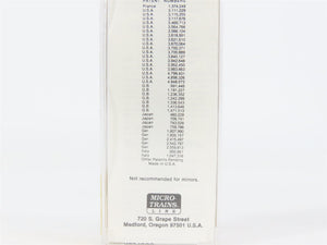 N Scale Micro-Trains 62020 NW Norfolk & Western 50' Composite Gondola 70699 RTR