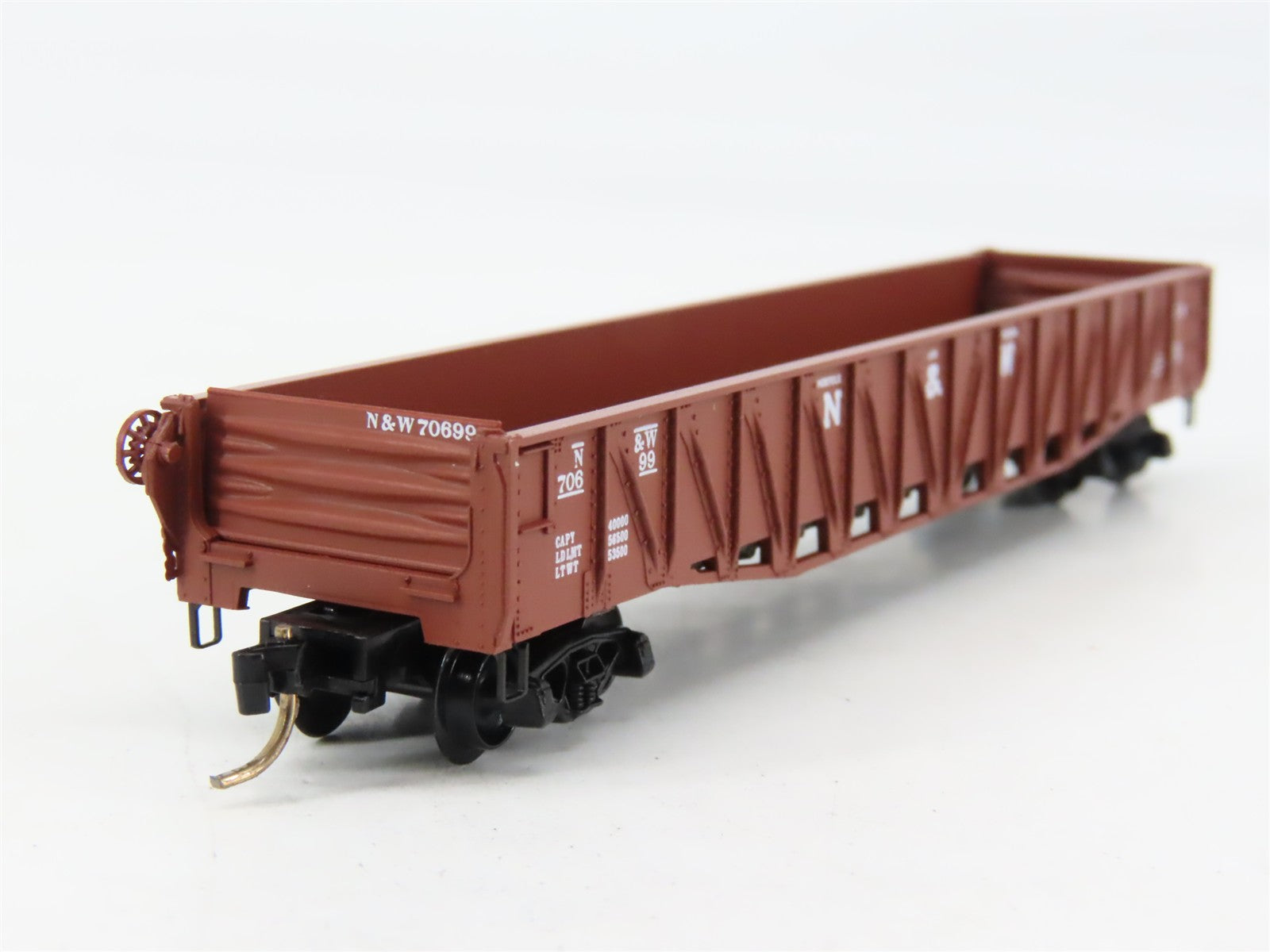 N Scale Micro-Trains 62020 NW Norfolk & Western 50' Composite Gondola 70699 RTR