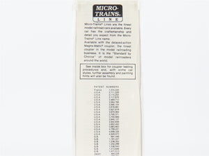 N Scale Micro-Trains 62020 NW Norfolk & Western 50' Composite Gondola 70699 RTR