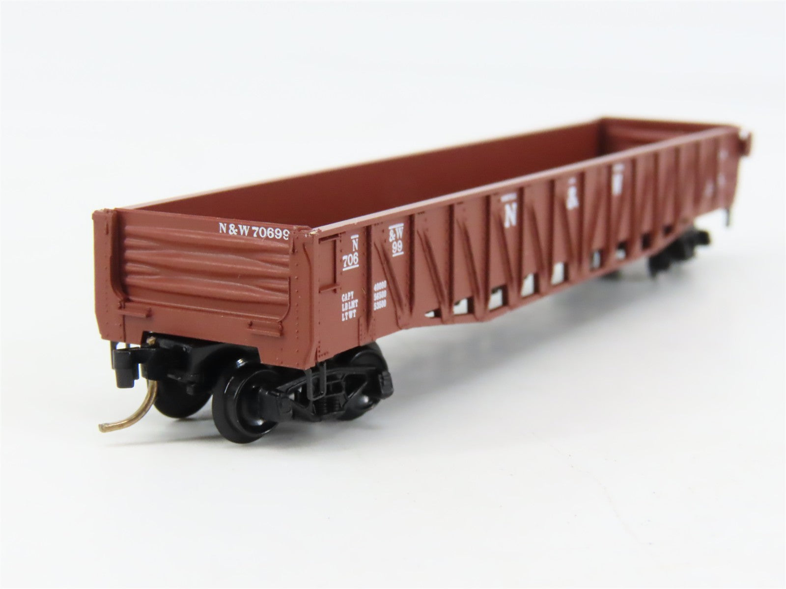 N Scale Micro-Trains 62020 NW Norfolk & Western 50' Gondola 70699 RTR
