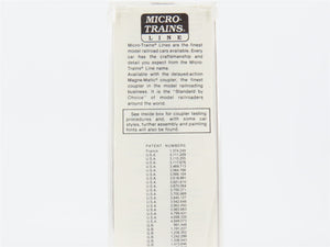 N Scale Micro-Trains 62020 NW Norfolk & Western 50' Gondola 70699 RTR
