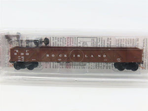 N Scale Micro-Trains 61010 RI Rock Island 50' Composite Gondola 187509 RTR