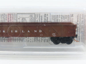 N Scale Micro-Trains 61010 RI Rock Island 50' Composite Gondola 187509 RTR