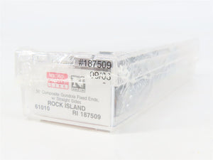 N Scale Micro-Trains 61010 RI Rock Island 50' Composite Gondola 187509 RTR