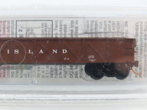 N Scale Micro-Trains 61010 RI Rock Island 50' Composite Gondola 187509 RTR