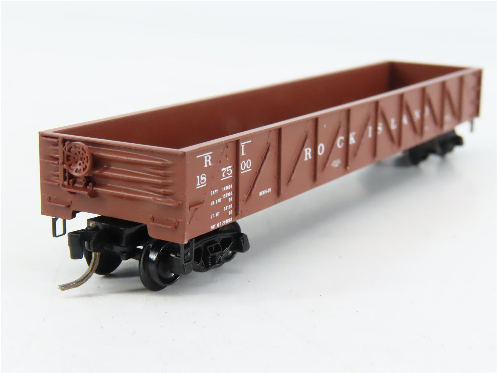 N Scale Micro-Trains 61010 RI Rock Island 50' Gondola 187500 RTR