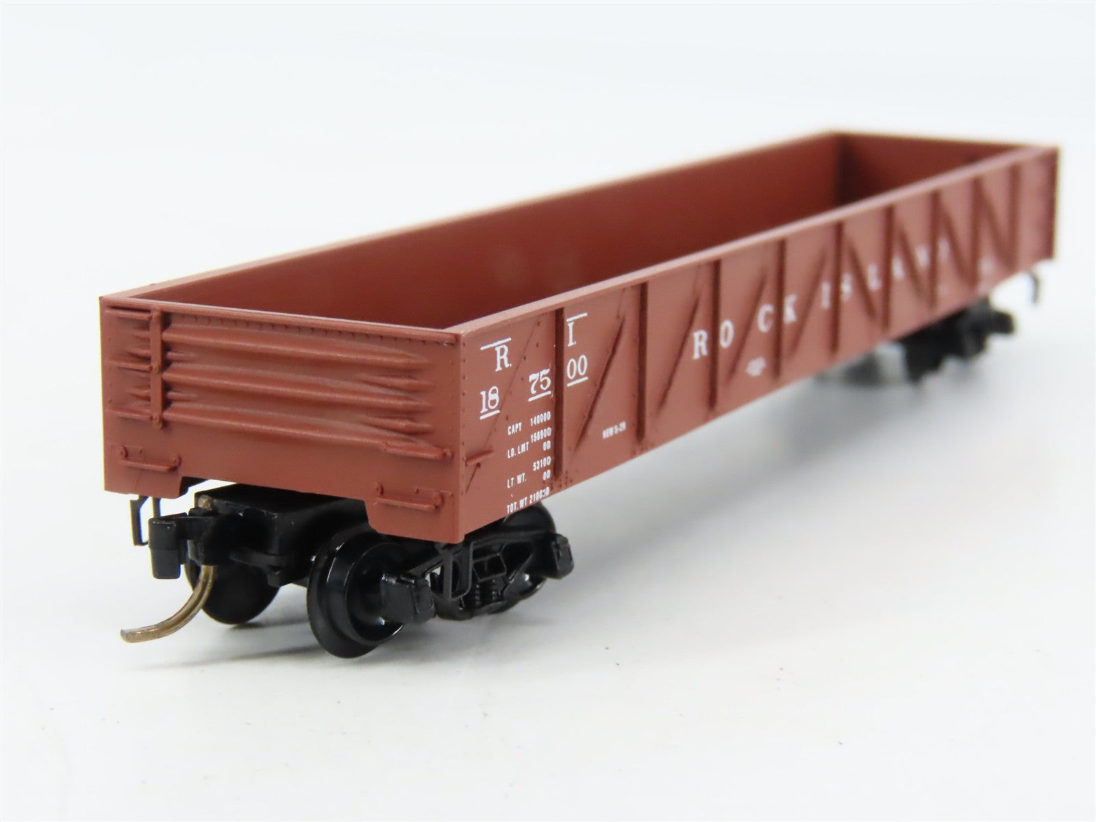 N Scale Micro-Trains 61010 RI Rock Island 50' 50' Composite Gondola 187500 RTR