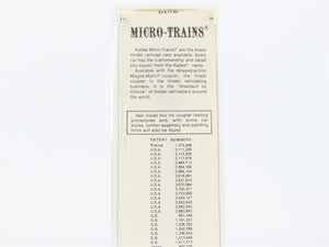 N Scale Micro-Trains 61010 RI Rock Island 50' 50' Composite Gondola 187500 RTR