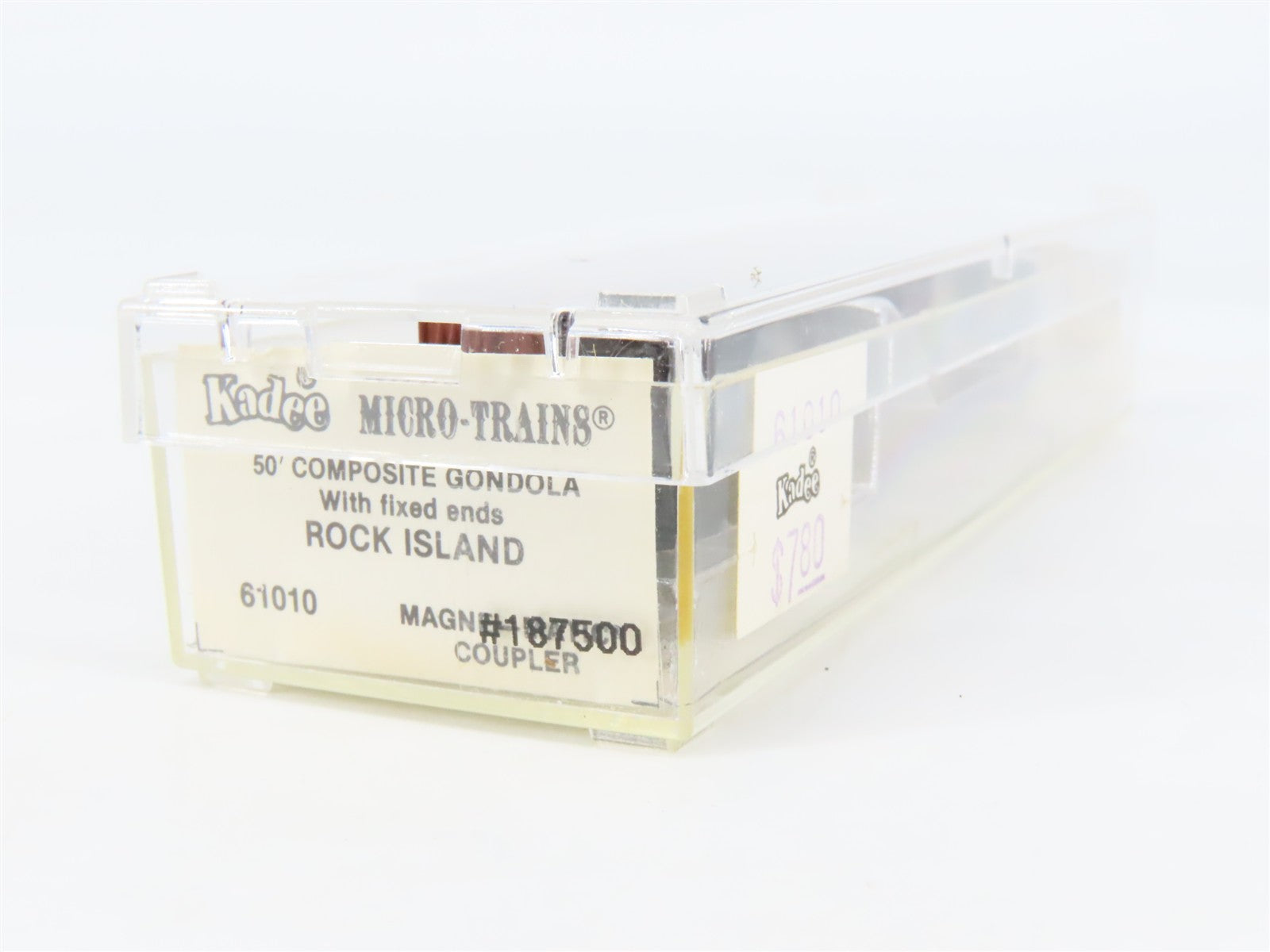 N Scale Micro-Trains 61010 RI Rock Island 50' 50' Composite Gondola 187500 RTR