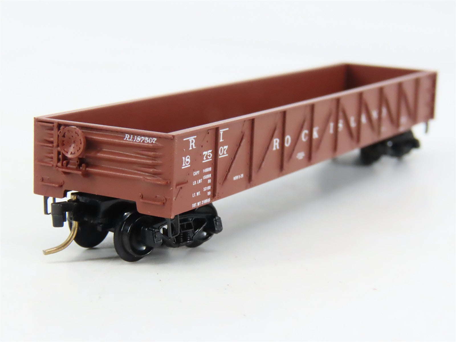 N Scale Micro-Trains 61010 RI Rock Island 50' Composite Gondola 187507 RTR