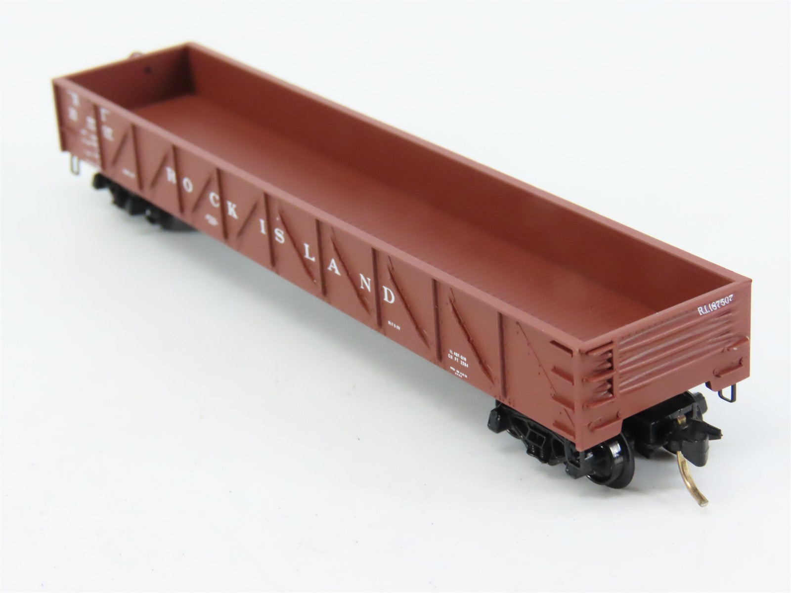 N Scale Micro-Trains 61010 RI Rock Island 50' Composite Gondola 187507 RTR