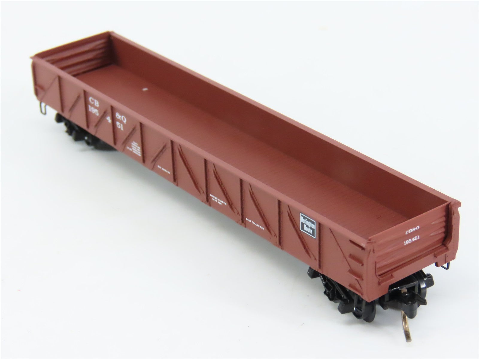 N Scale Micro-Trains 60020 CB&Q Burlington Route 50' Gondola 195451 RTR