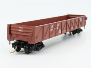 N Scale Micro-Trains 60020 CB&Q Burlington Route 50' Gondola 195451 RTR