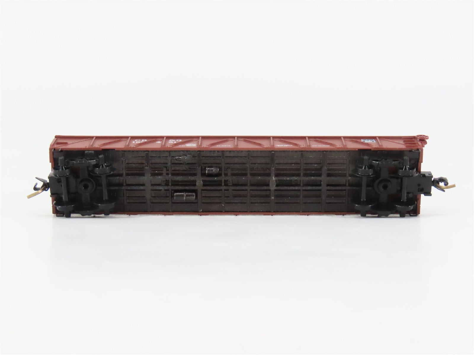 N Scale Micro-Trains 60020 CB&Q Burlington Route 50' Gondola 195451 RTR