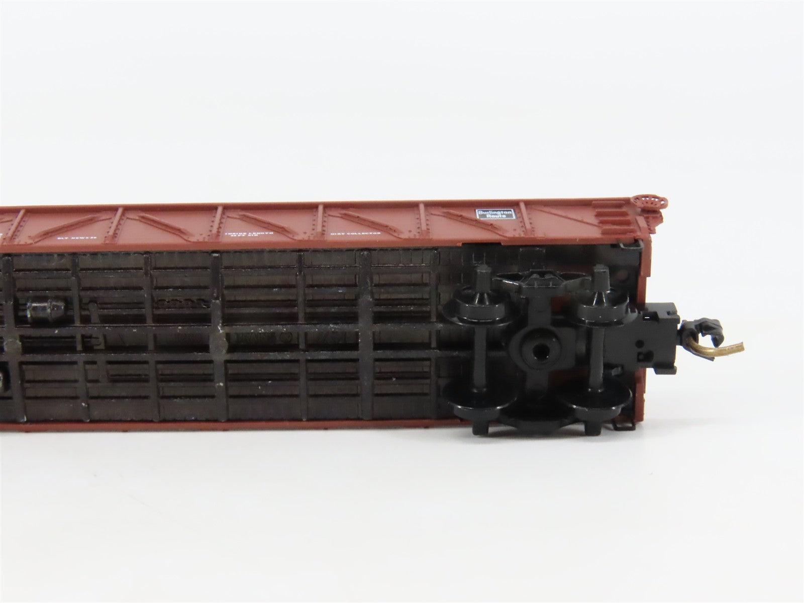 N Scale Micro-Trains 60020 CB&Q Burlington Route 50' Gondola 195451 RTR