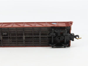 N Scale Micro-Trains 60020 CB&Q Burlington Route 50' Gondola 195451 RTR