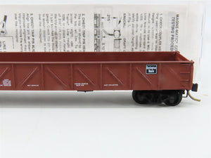 N Scale Micro-Trains 60020 CB&Q Burlington Route 50' Gondola 195451 RTR