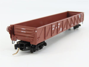 N Scale Micro-Trains 60020 CB&Q Burlington Route 50' Gondola 195451 RTR