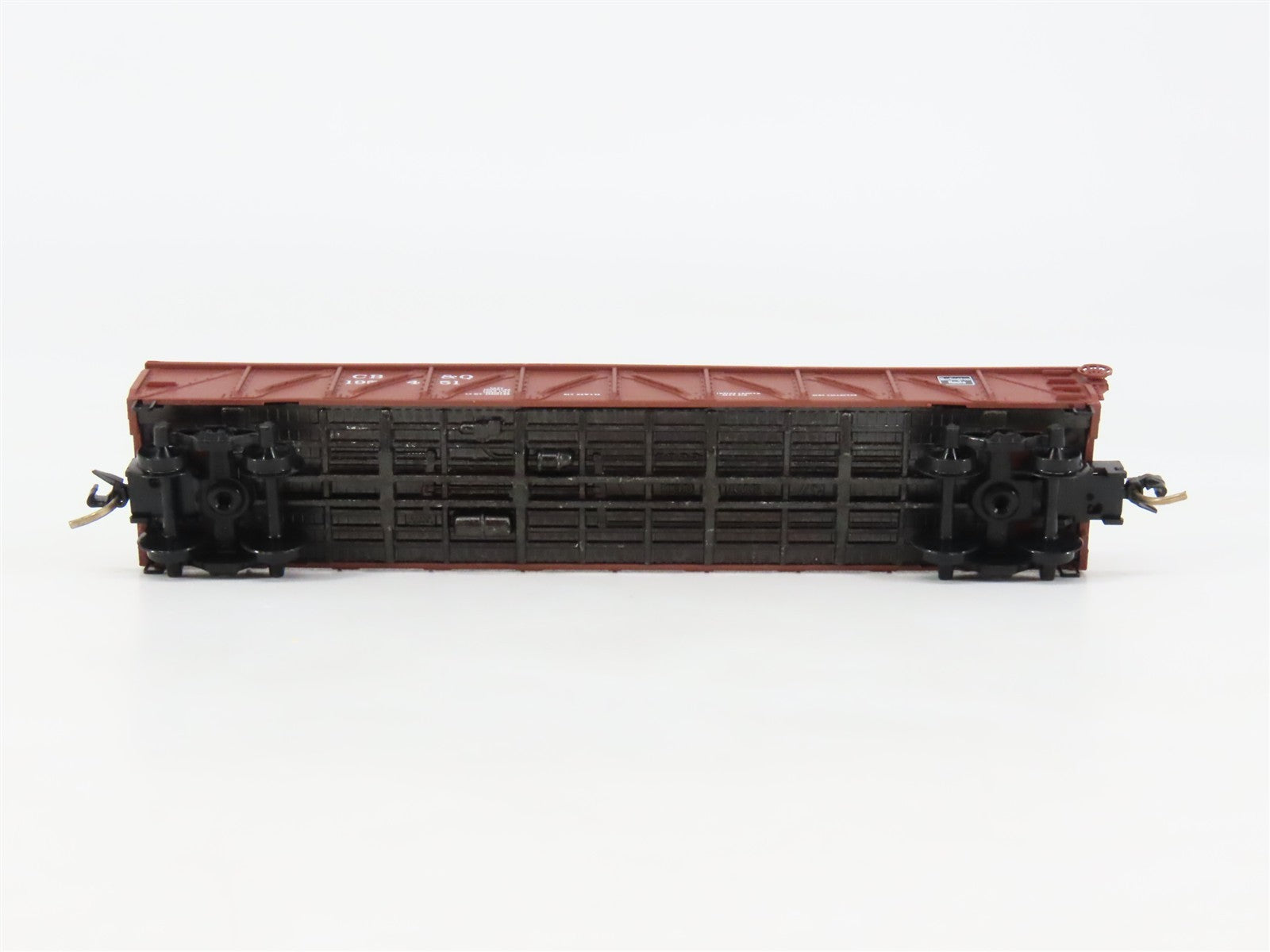 N Scale Micro-Trains 60020 CB&Q Burlington Route 50' Gondola 195451 RTR