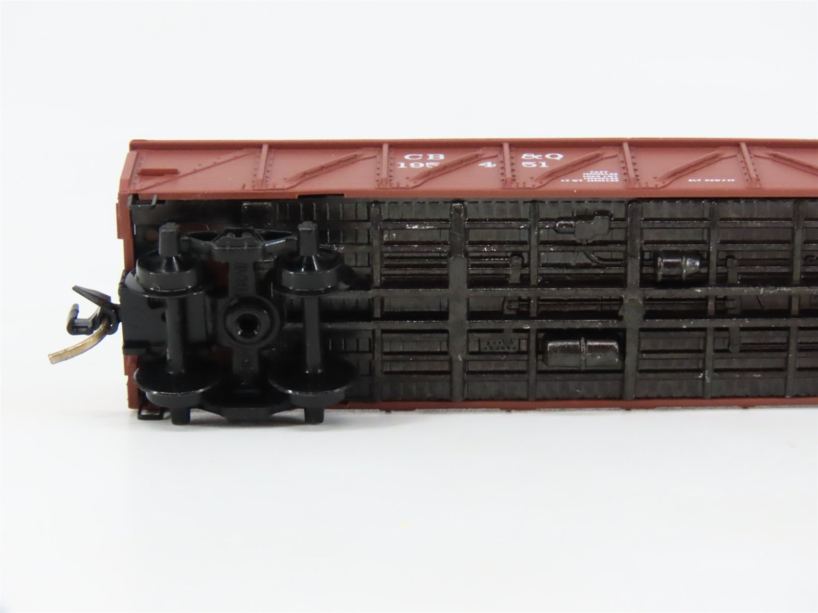 N Scale Micro-Trains 60020 CB&Q Burlington Route 50' Gondola 195451 RTR