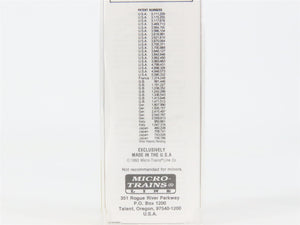 N Scale Micro-Trains 60020 CB&Q Burlington Route 50' Gondola 195451 RTR