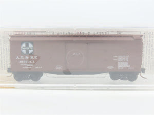 N Scale Micro-Trains 39060 ATSF Santa Fe 40' Wood Box Car #38693 C.T. RTR