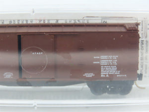 N Scale Micro-Trains 39060 ATSF Santa Fe 40' Box Car 38693 RTR