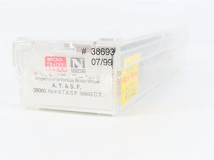N Scale Micro-Trains 39060 ATSF Santa Fe 40' Box Car 38693 RTR