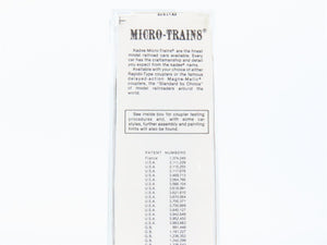 N Scale Micro-Trains 39070 Delaware, Lackawanna & Western 40' Box Car RTR