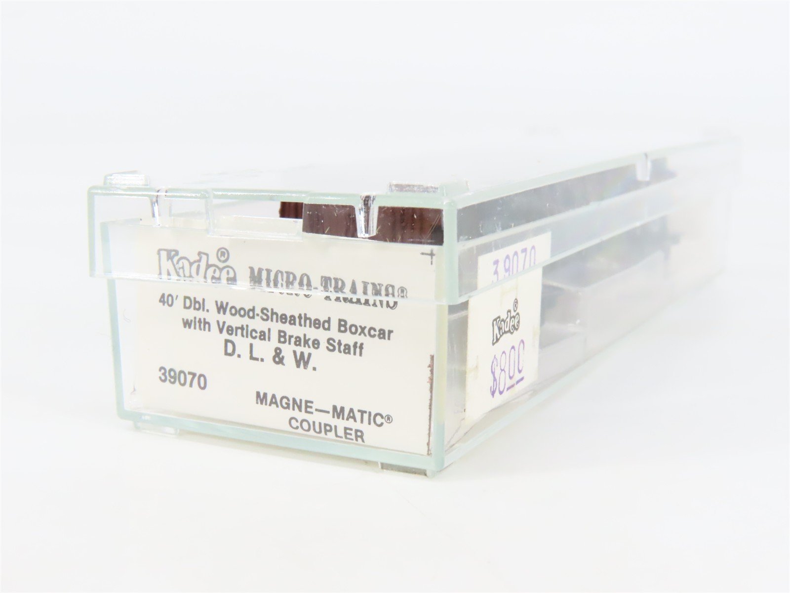 N Scale Micro-Trains 39070 Delaware, Lackawanna & Western 40' Box Car RTR