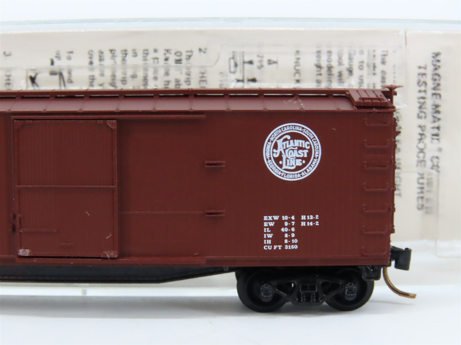 N Scale Micro-Trains 39080 ACL Atlantic Coast Line 40' Box Car 46531 RTR