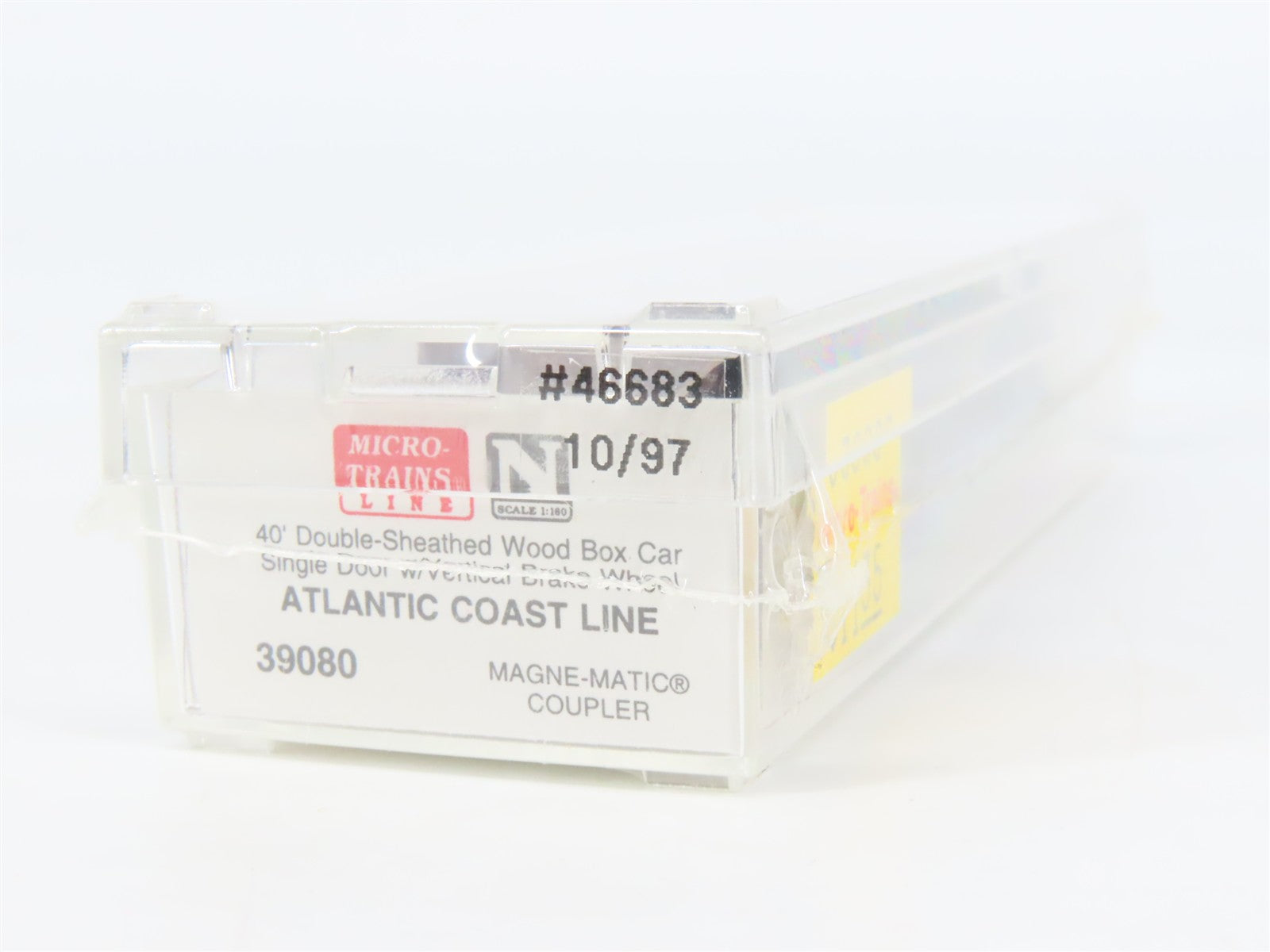 N Scale Micro-Trains 39080 ACL Atlantic Coast Line 40' Box Car 46683 RTR